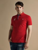 Polo TRESOR ανδρικό κόκκινο με κέντημα