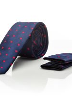 Ανδρική γραβάτα με μαντηλάκι 220-25 - Image 2