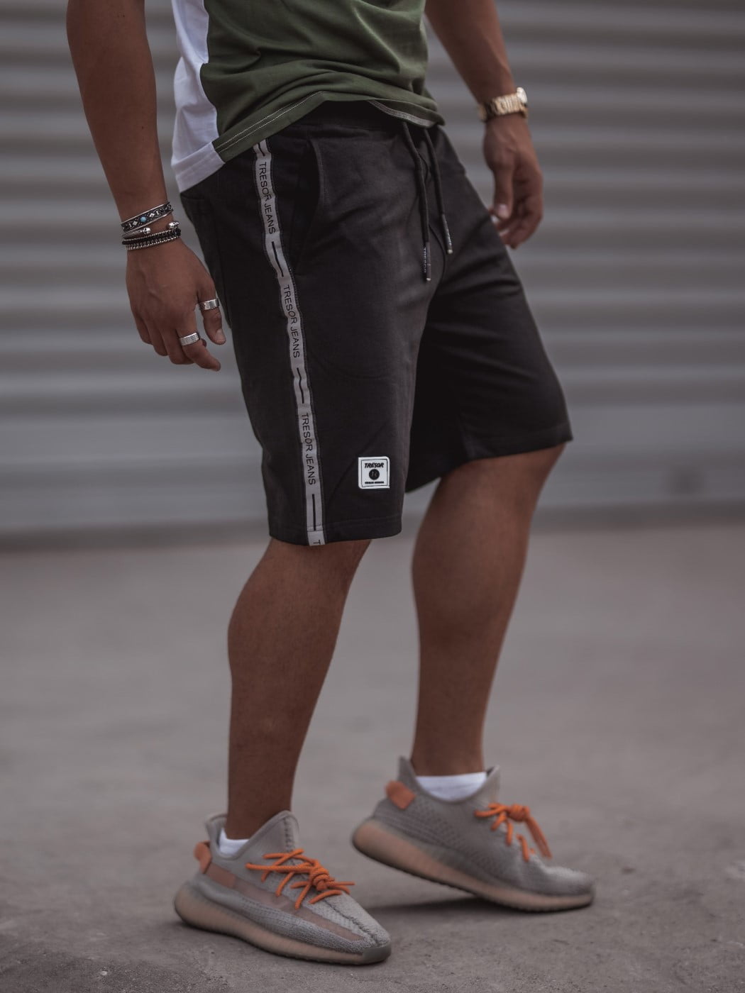 30-59___0134.jpg Βερμούδα με σχέδιο στο πλάι 30-59 - Image 1