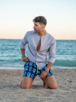 Σχεδιαστικό μαγιό με ιππόκαμπους 70-52 - Image 3