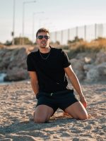 Ανδρικό Μαγιό Σορτς 70-54 Μαύρο - Image 3