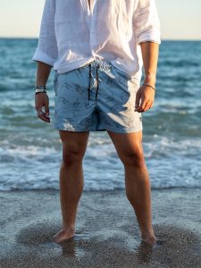 Ανδρικό Μαγιό Σορτς 70-58 Γαλάζιο