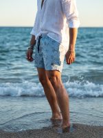 Ανδρικό Μαγιό Σορτς 70-58 Γαλάζιο - Image 2