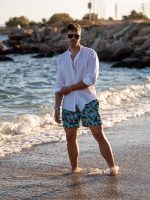 Ανδρικό Μαγιό Σορτς 70-61 Σιελ - Image 4