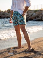 Ανδρικό Μαγιό Σορτς 70-61 Σιελ - Image 2