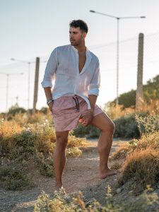 Ανδρικό Μαγιό Σορτς 70-62 Ροζ