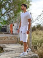 Βερμούδα με τρέσα 30-84 λευκό - Image 2