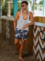 Μαγιό σχεδιαστικό με φυλλώματα 70-47