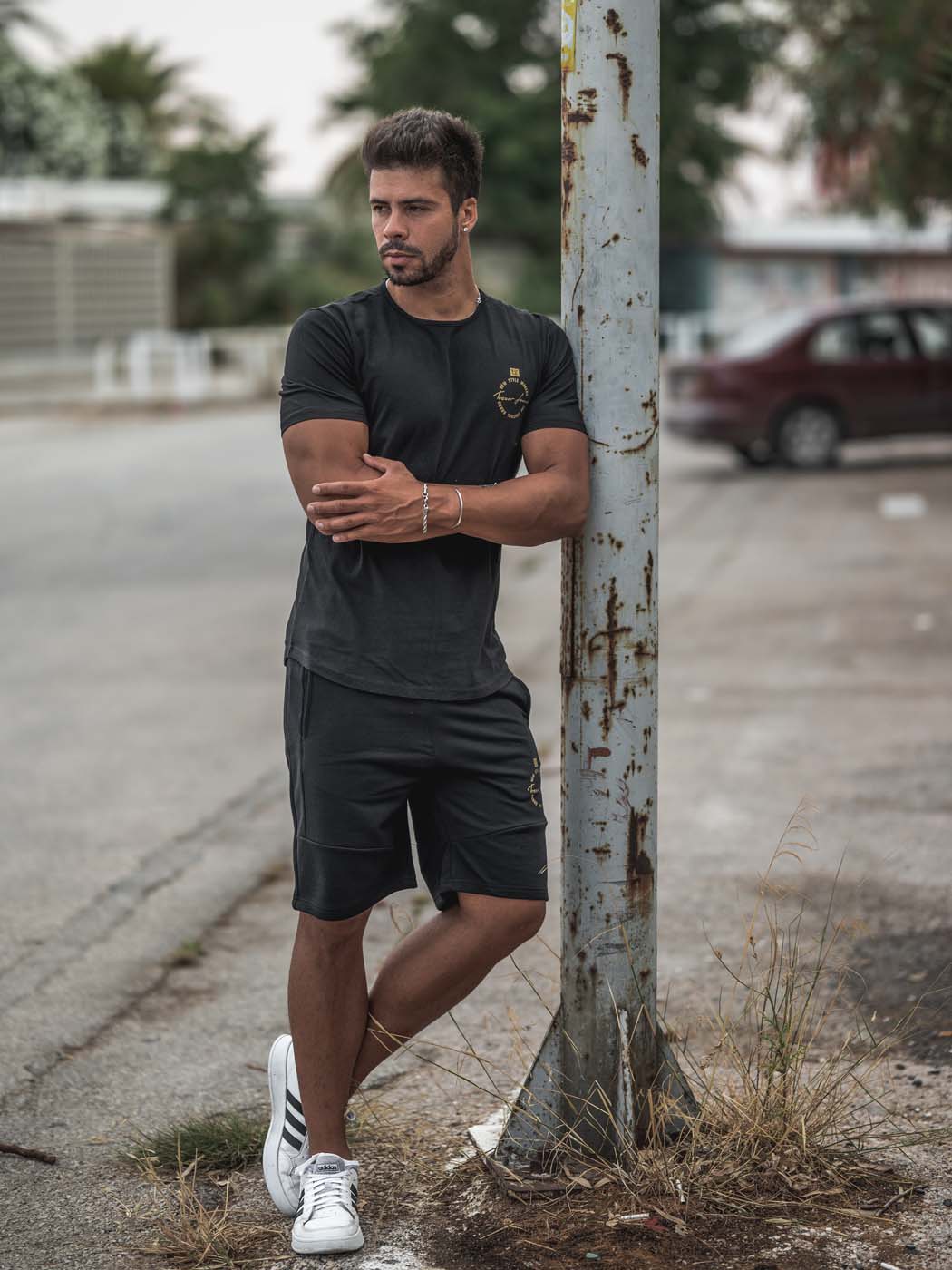 ARZ_8989-Edit Αντρική βερμούδα ROBERTO σε μαύρο - Image 1