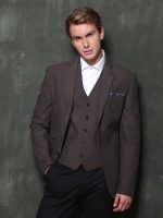 Ανδρικό σακάκι TRESOR LOREDO 1557 καφέ