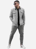 Ανδρικό πανωφόρι σε γκρι - Image 6