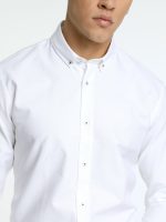 Πουκάμισο Λευκό 100% Βαμβακερό - Image 4