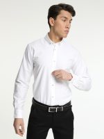 Πουκάμισο Λευκό 100% Βαμβακερό - Image 5