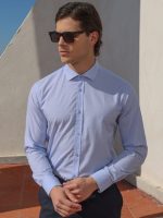 Πουκάμισο GENARO 33-7350 Light Blue Slim-fit - Image 3