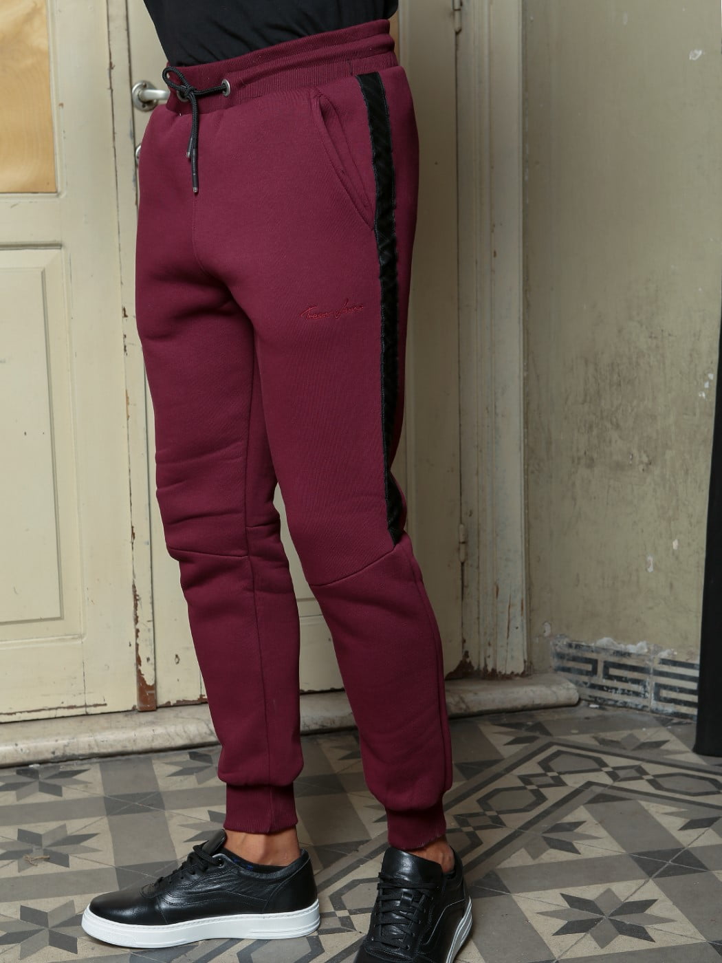 6618 MASON 6618 φόρμα σε μπορντό - Image 1