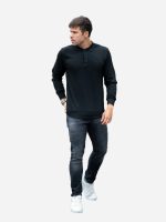 Μπλούζα πόλο σε μαύρο - Image 5