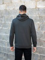 Μπλούζα φούτερ σε χακί με διακριτικό τύπωμα - Image 3