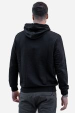 Mπλούζα φούτερ σε μαύρο με διακριτικό τύπωμα - Image 6