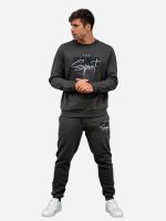 Μπλούζα φούτερ σε χακί με κέντημα - Image 5