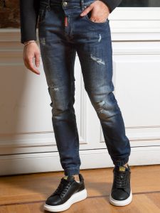 Παντελόνι Jean LONDON 33-6131 Με Λάστιχο