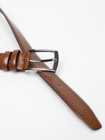 Ανδρική Ζώνη Classic Belt 33-6025 Sand - Image 3