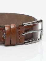 Ανδρική Ζώνη Classic Belt 33-6025 Sand - Image 2