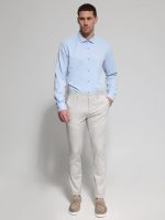 Πουκάμισο BOLOGNA 33-7366 Light Blue Slim-fit - Image 3