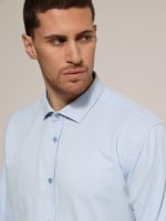 Πουκάμισο BOLOGNA 33-7366 Light Blue Slim-fit - Image 2