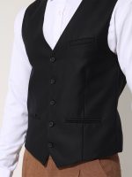 Ανδρικό Υφασμάτινο Γιλέκο ERNESTO 9600 Μπλε - Image 2