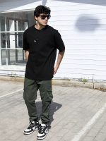 Ανδρικό T-shirt TOMMY LIFE 10-634 Μαύρο - Image 2