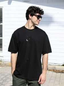 Ανδρικό T-shirt TOMMY LIFE 10-634 Μαύρο