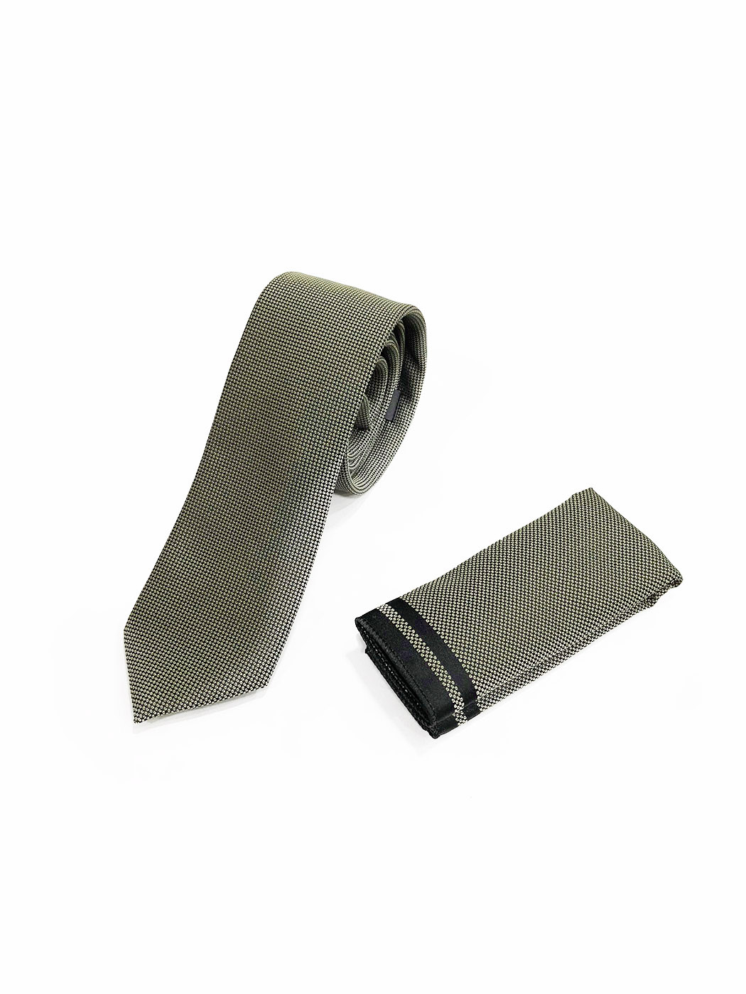 BEIGE-7-1.jpg Ανδρική Γραβάτα Με Μαντηλάκι 33-6099 Beige 7 - Image 1