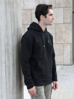 Ανδρική Μπλούζα Με Κουκούλα 10-648 Μαύρο - Image 8