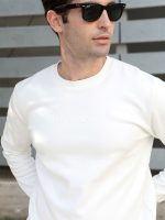 Ανδρική Λεπτή Μπλούζα Φούτερ LOST MINDS 10-654 Λευκό