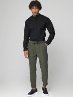 Παντελόνι Με Λάστιχο Στην Μέση JERSEY 4163 Χακί - Image 2