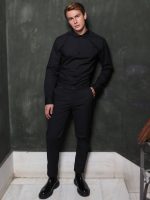 Ανδρικό Παντελόνι MARKO 4546 Μαύρο - Image 2