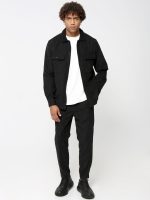 Παντελόνι Με Λάστιχο Στην Μέση JERSEY 4163 Μαύρο - Image 2