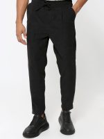 Παντελόνι Με Λάστιχο Στην Μέση JERSEY 4163 Μαύρο - Image 3