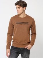 Μπλούζα Με Μακρύ Μανίκι ASHTON 206028 Camel