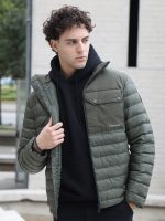 Ανδρικό Puffer Jacket Μπουφάν 20-133 Χακί