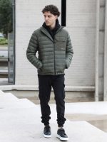 Ανδρικό Puffer Jacket Μπουφάν 20-133 Χακί - Image 7