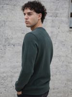 Ανδρική Μπλούζα Με V Λαιμό 10-673 Χακί - Image 6