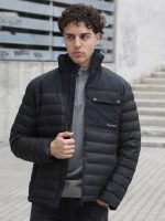Ανδρικό Puffer Jacket Μπουφάν 20-134 Μαύρο - Image 6