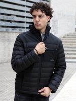 Ανδρικό Puffer Jacket Μπουφάν 20-134 Μαύρο - Image 3