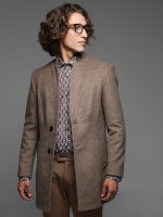 Ανδρικό Παλτό Jordan 260-240 Κάμελ - Image 5