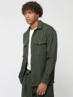 Ανδρικό Πουκάμισο Oversize ORLANDO 2162 Χακί