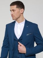 Κοστούμι Με Γιλέκο Houston 33-1699 Μπλε - Image 3