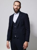 Κοστούμι Με Γιλέκο Houston 33-1699 Navy - Image 3