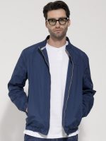 Ανδρικό Λεπτό Μπουφάν Barney 2169 Μπλε