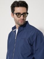 Ανδρικό Λεπτό Μπουφάν Barney 2169 Μπλε - Image 6